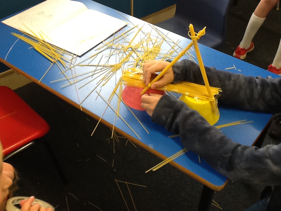 James Dyson's Spaghetti Bridge Challenge Richard Crosse Primary School